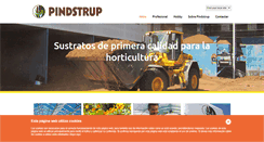 Desktop Screenshot of pindstrup.es